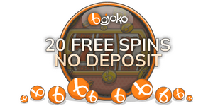 Bojoko branded text 20 free spins no deposit