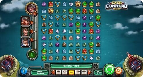 Cash of Command slot game by Play'n GO